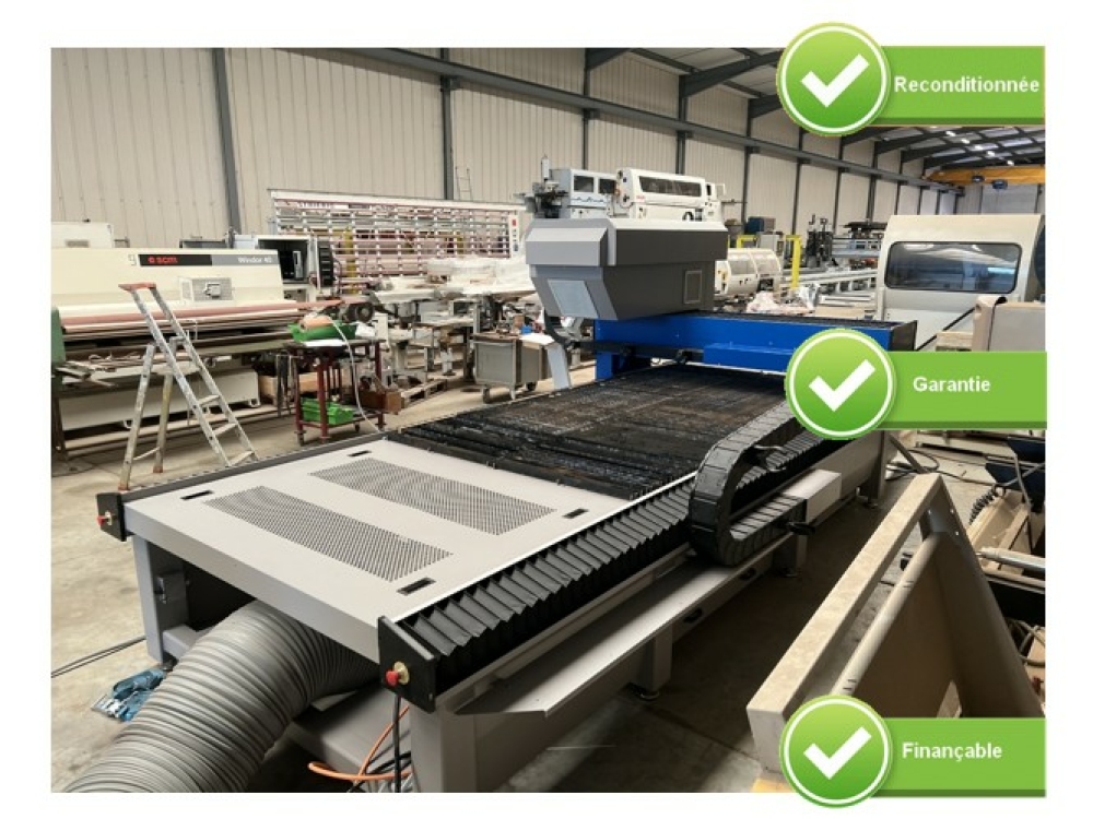 CNC laser cutting center MECANUMERIC MECALASE 3015 PACK ...