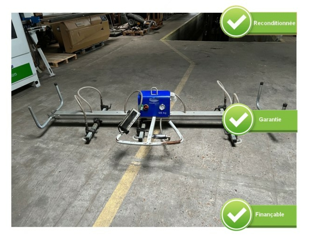 Palonnier à ventouses VacuMaster Basic 125 kg - C3071