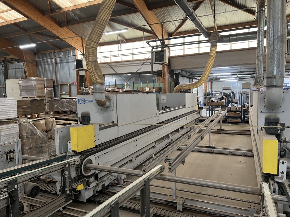 HOMAG double tenoner and sorting line (quality control) - ... Image 3