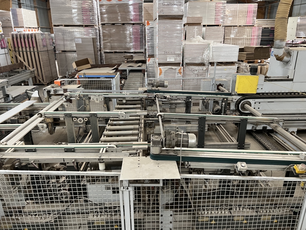 HOMAG double tenoner and sorting line (quality control) - ... Image 6